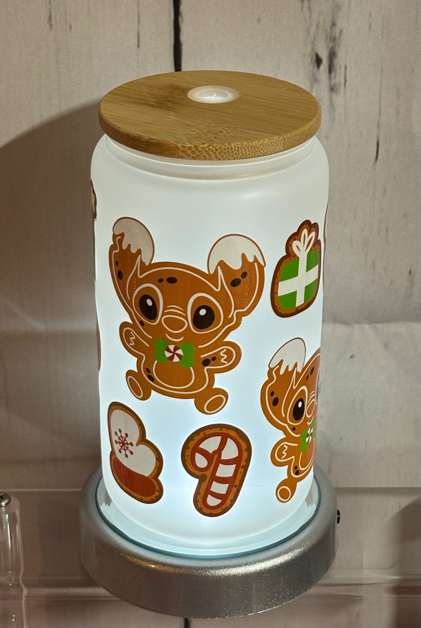 GINGERBREAD STITCH 16oz Cup