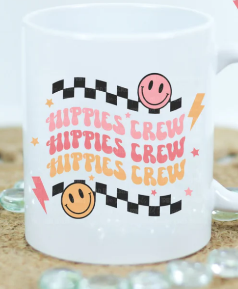 HIPPIES CREW MUG/GLASS CUP