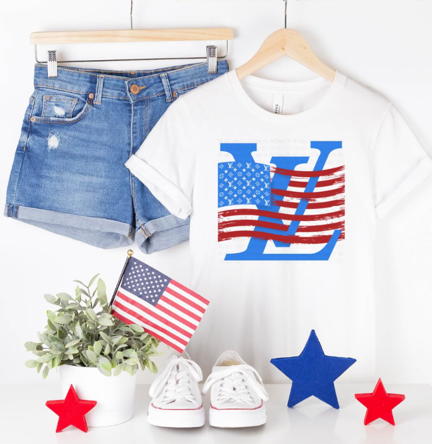 LV FLAG TEE