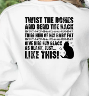 HP TWIST THE BONES FRONT/BACK SWEATSHIRT