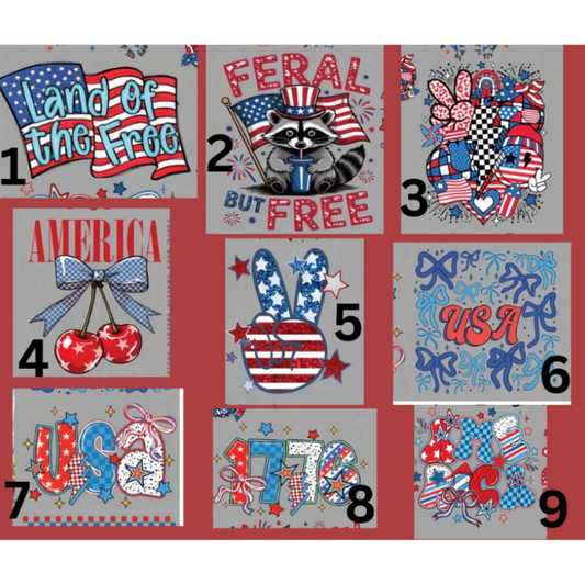 4th of July Tees