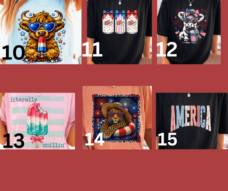 4th of July Tees