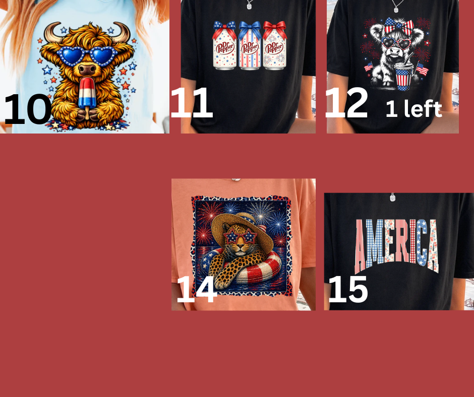 4th of July Tees