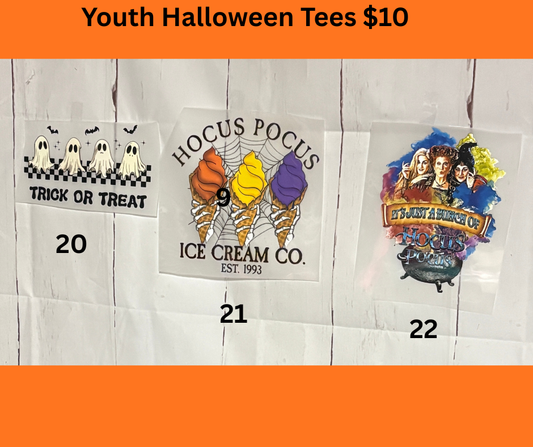 Youth Halloween Tees