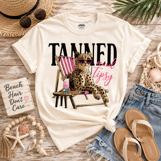 Tanned and Tipsy Tee