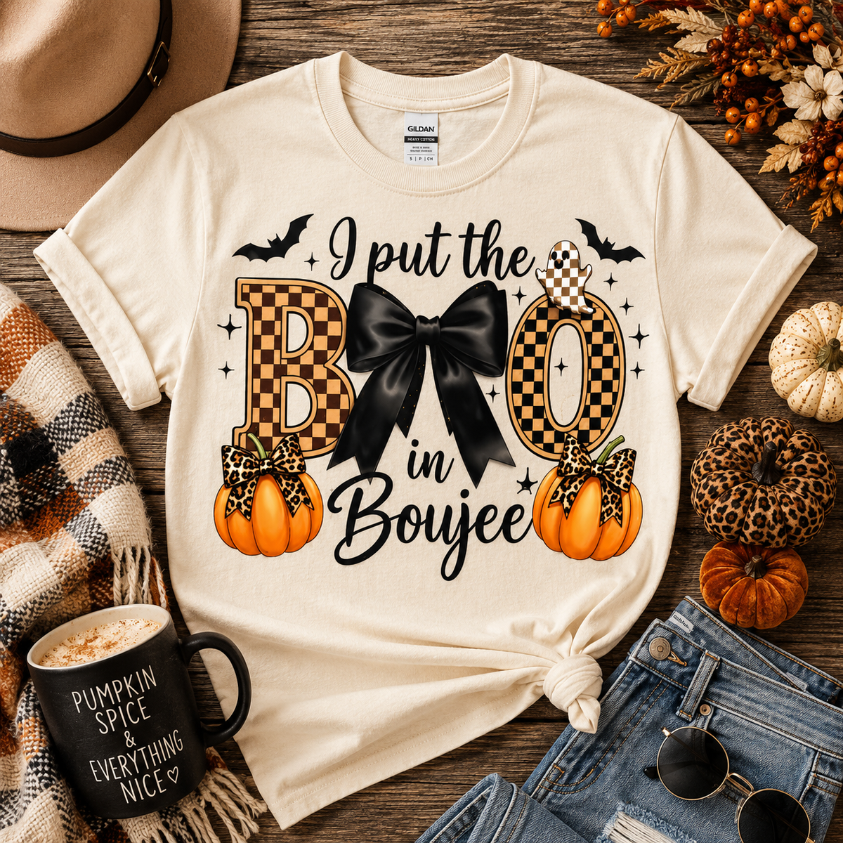 I put the Boo Tee
