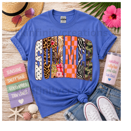 Summer Pattern Tee