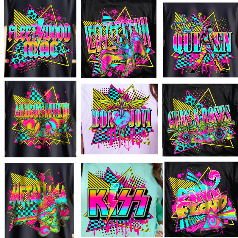 Single Rock Band Tees