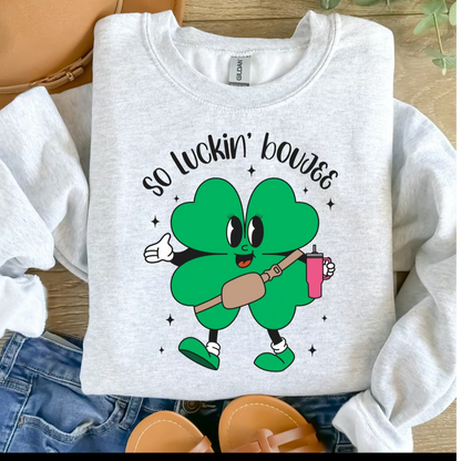 so luckin boujee sweater