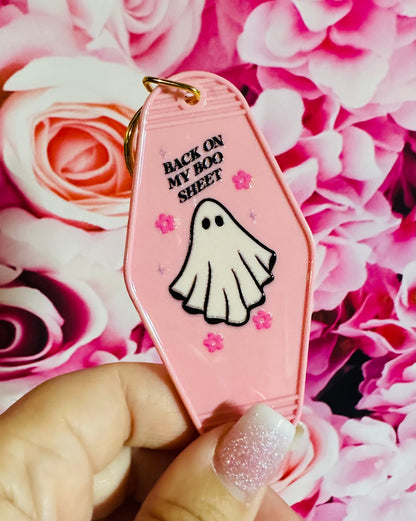 KEYCHAIN BACK ON MY BOO SHEET