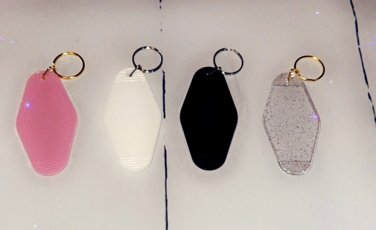 BAD B WITH A FEW DENTS KEYCHAIN