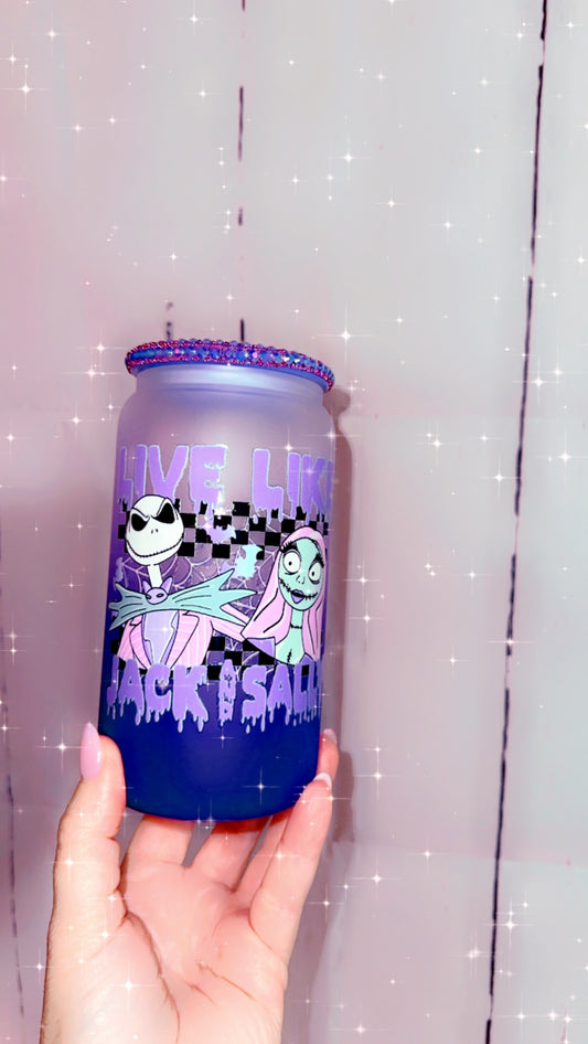 LIVE LIKE JACK & SALLY 16oz CUP