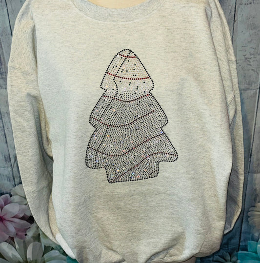 CHRISTMAS CAKE - GLITTER & GLAM SWEATSHIRT
