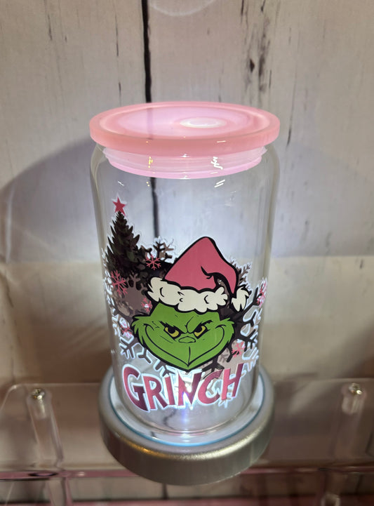 Pink G Man Face Cup