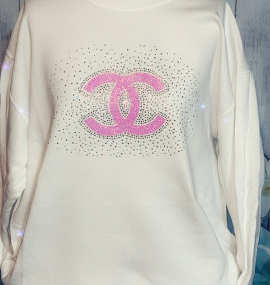 Glitter and Glam Pink CC Crew