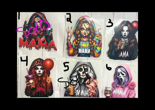 Halloween Mama Tee's