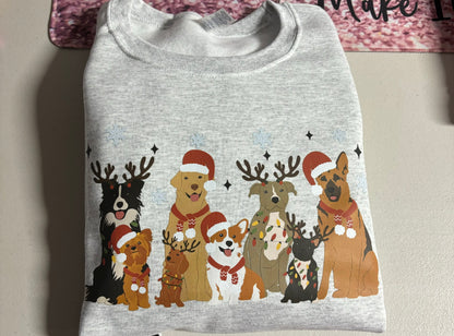 CHRISTMAS DOGS SWEATER