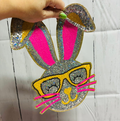 BUNNY CHENILLE PATCH