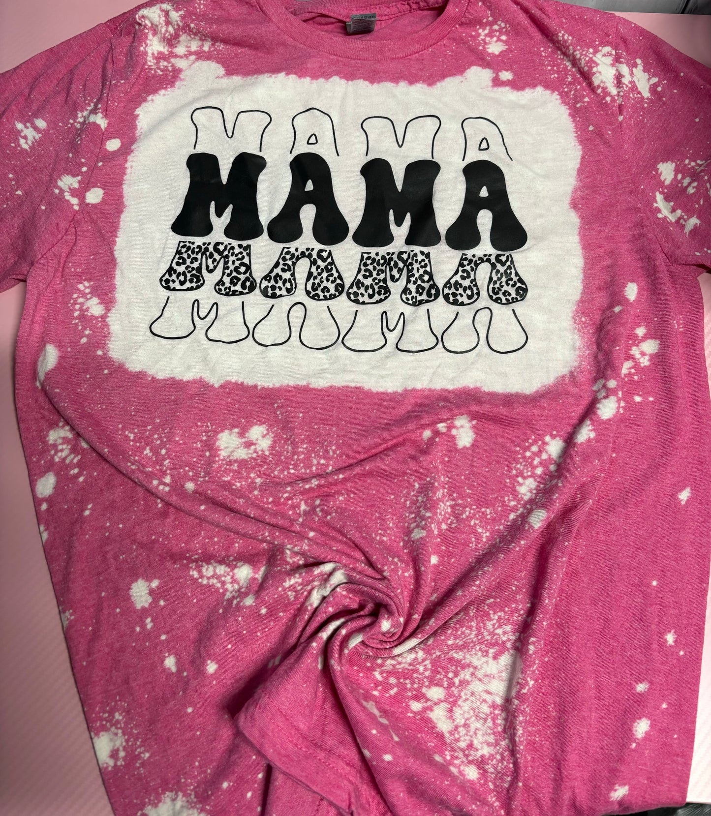 BLEACHED MAMA TEE