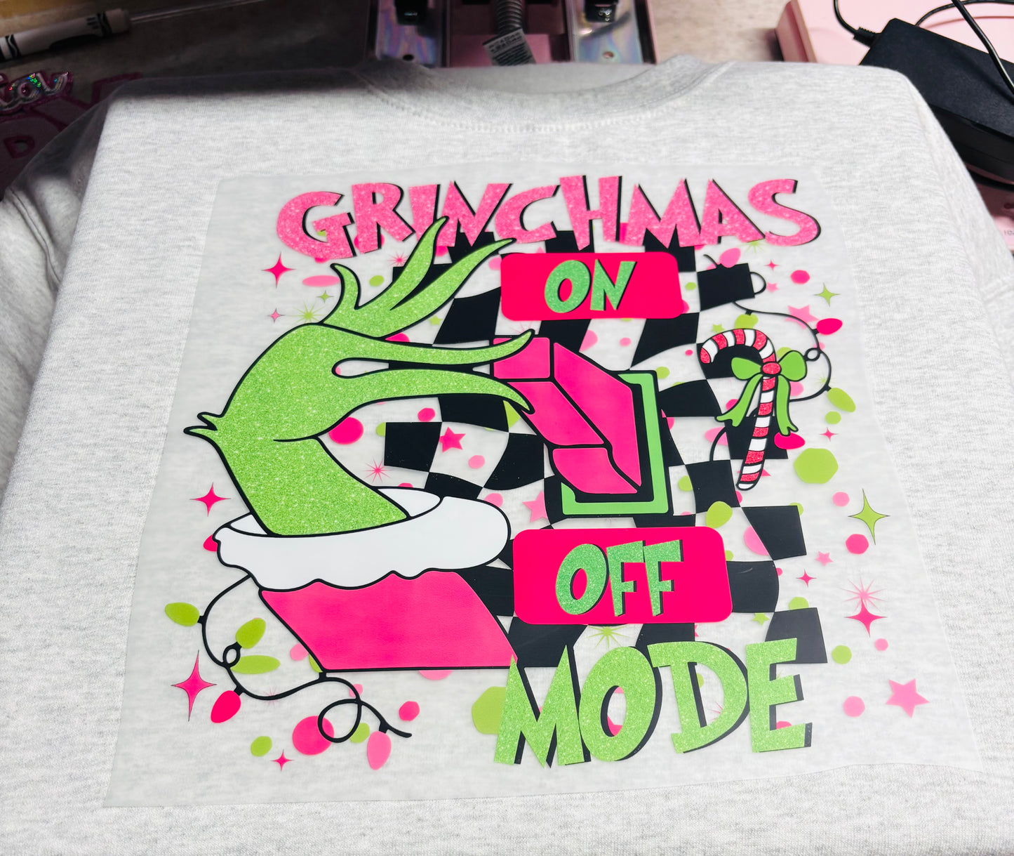 Grinchmas on off Mode Sweater