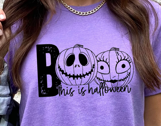 THIS IS HALLOWEEN BOO TEE