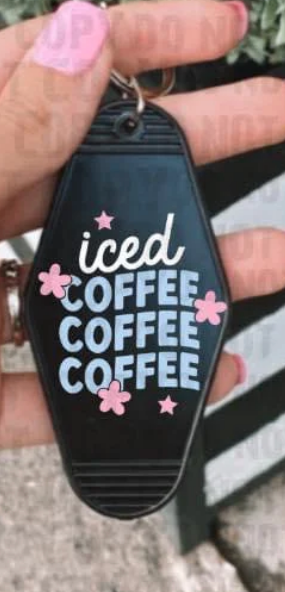 ICED COFFEE KEY CHAIN