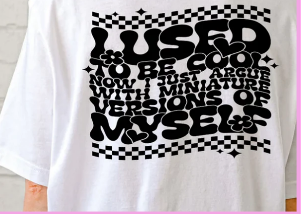 I USED TO BE COOL 2 PART TEE