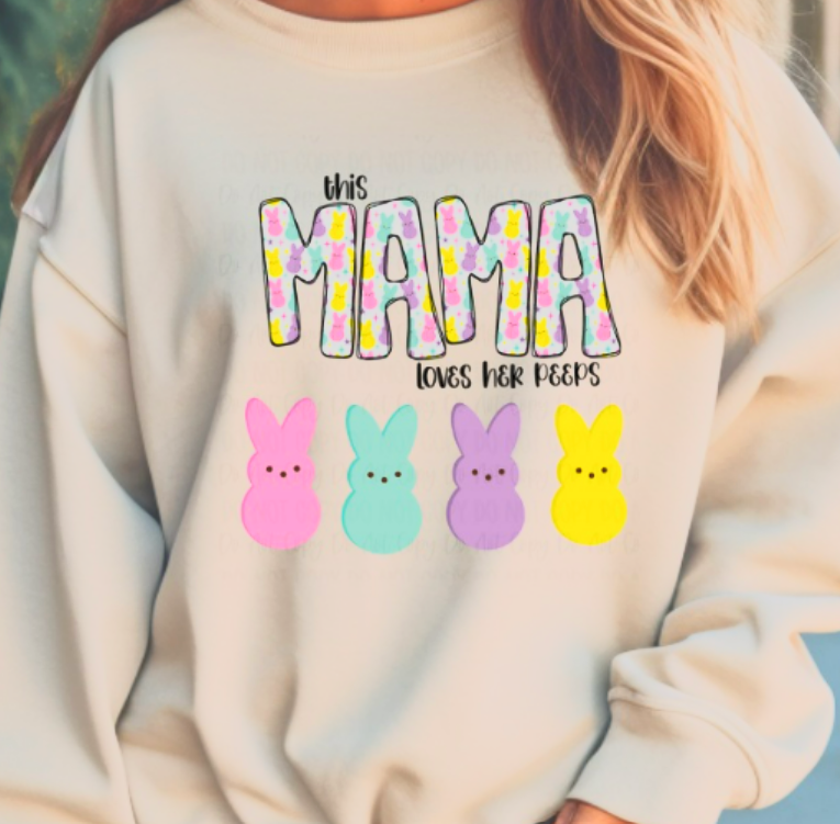 MAMA PEEPS Sweatshirt