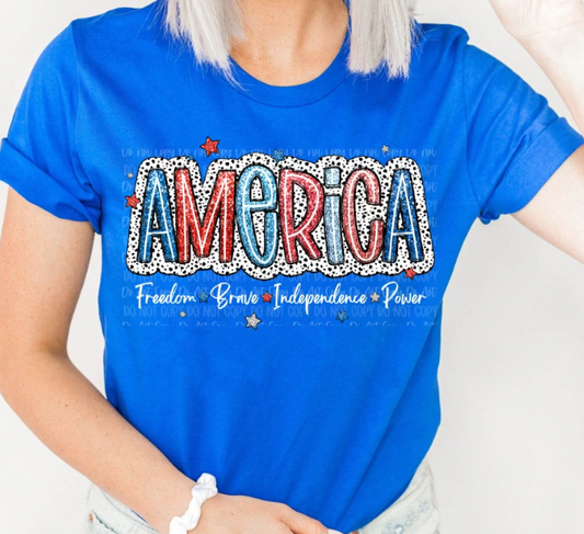 AMERICA TEE