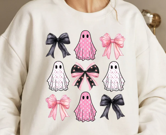 Pink Ghost designer Sweater