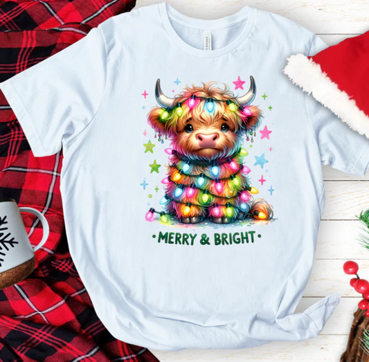 Cow Merry & Bright