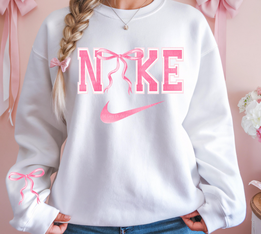 Swoosh bow Sweater & sleeve  (PRE ORDER)
