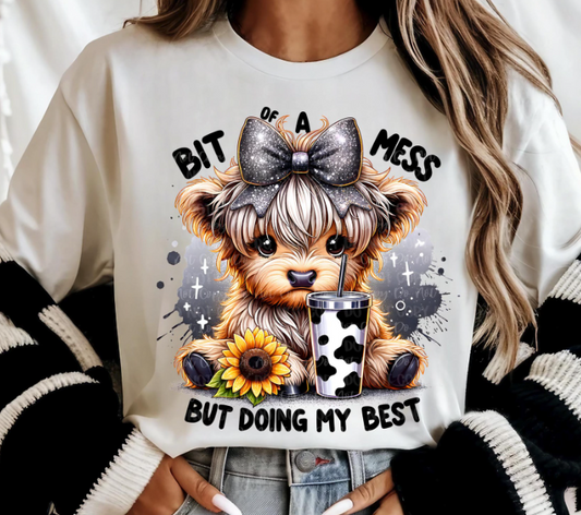 Bit of A Mess Tee