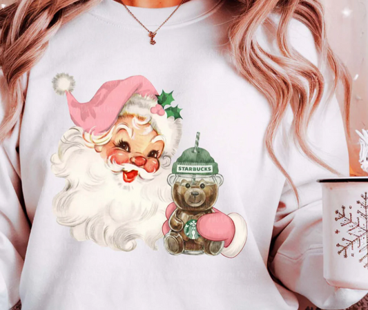 Santa Bear Cup Sweater