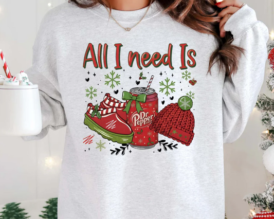 All I need Is Dr P Sweater