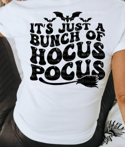 ITS JUST A BUNCH OF HOCUS POCUS 2 PART TEE
