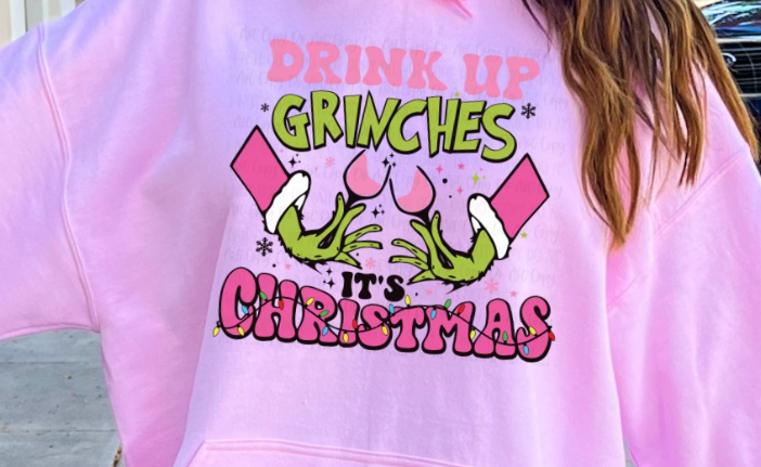 DRINK UP GRNCHES SWEATER