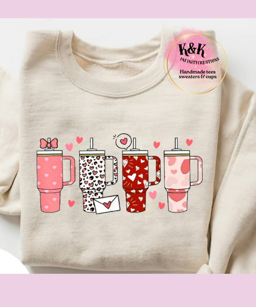 VALENTINE CUPS Sweater with matching Cup