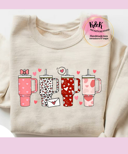 VALENTINE CUPS Sweater with matching Cup