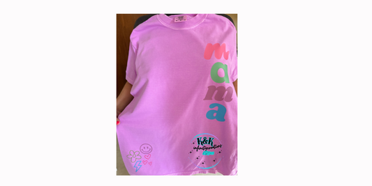 Retro Mama Comfort Colors Tee Bundle