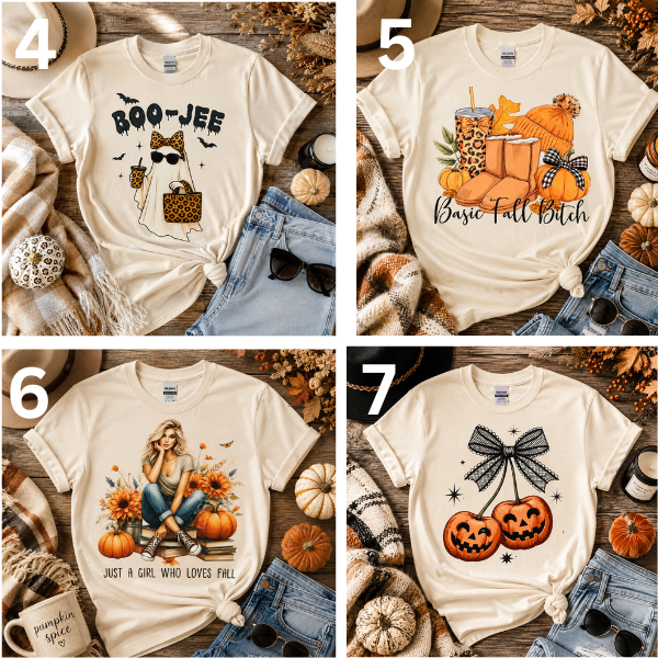 ADULT HALLOWEEN/FALL TEES