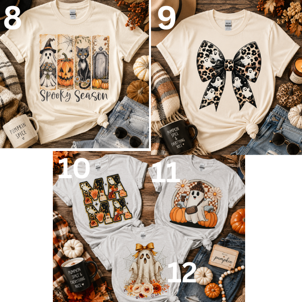 ADULT HALLOWEEN/FALL TEES
