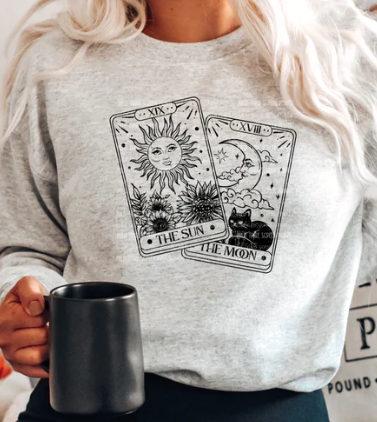 THE SUN THE  MOON TEE