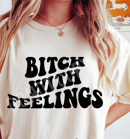 B WITH FEELINGS TEE